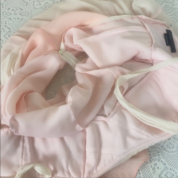 BCBGMaxAzria Silk Pink Ombré Dress - Picture 11 of 11